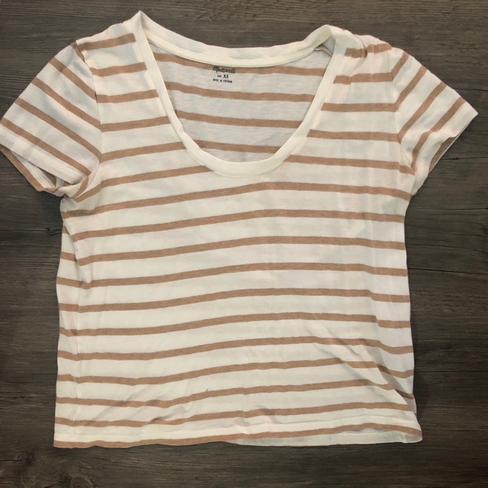 Madewell XS Striped Shirt